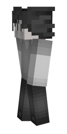 Black skin: body, left side render
