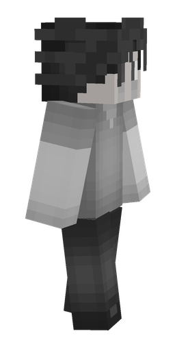 Black skin: body, right side render
