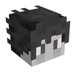 Black skin: head render