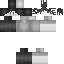 Black skin: raw texture render