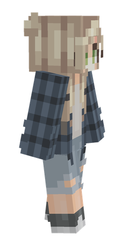 Gray skin: body, right side render