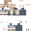Gray skin: raw texture render