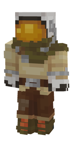 Brown skin: body, front render