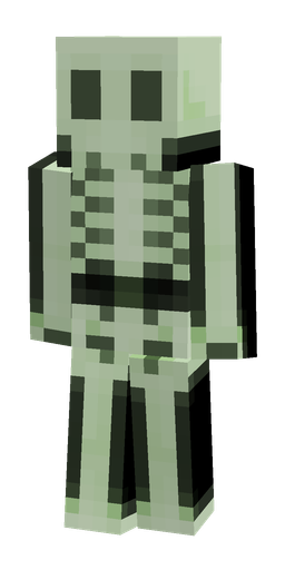Black skin: body, front render