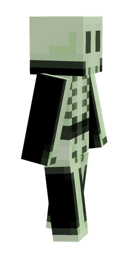Black skin: body, right side render