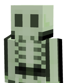 Black skin: bust render