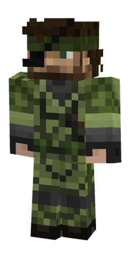 Black skin: body, front render