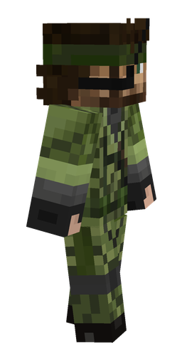 Black skin: body, right side render