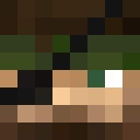 Black skin: face render
