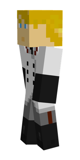 Black skin: body, left side render
