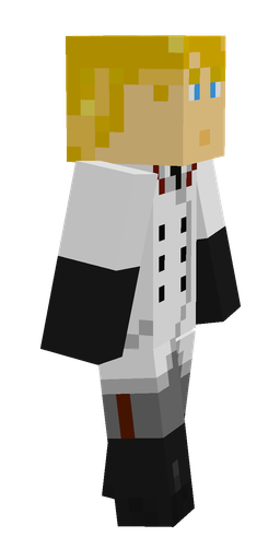 Black skin: body, right side render