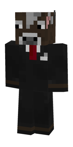 Black skin: body, front render