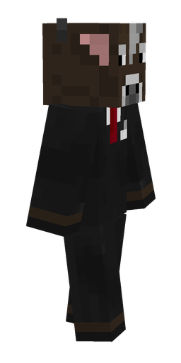 Black skin: body, right side render