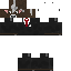 Black skin: raw texture render