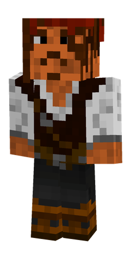 Black skin: body, front render