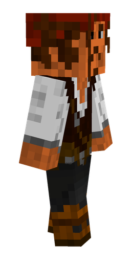 Black skin: body, right side render