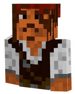 Black skin: bust render