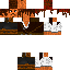 Black skin: raw texture render