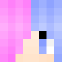 Blue skin: face render