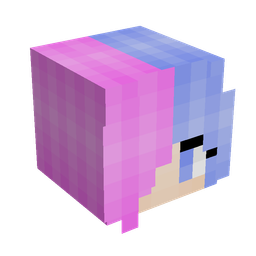 Blue skin: head render