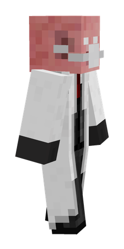 Black skin: body, right side render