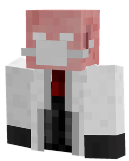 Black skin: bust render