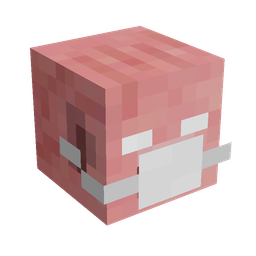 Black skin: head render