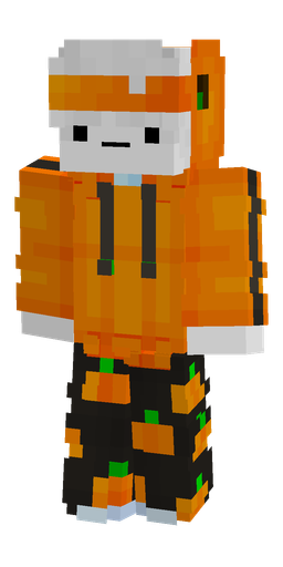 Black skin: body, front render