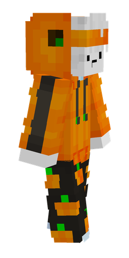 Black skin: body, right side render