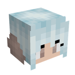 Blue skin: head render