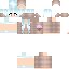 Blue skin: raw texture render