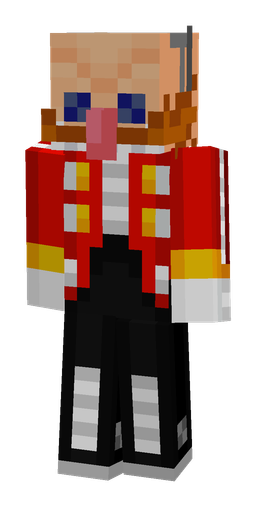 Black skin: body, front render