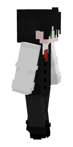 Black skin: body, right side render