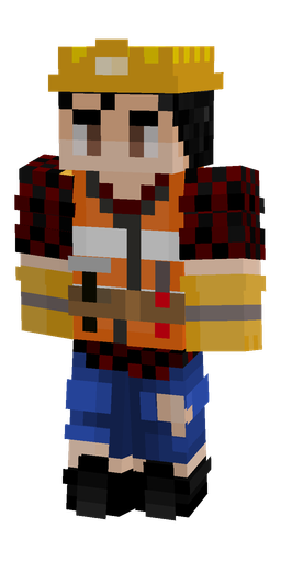 Black skin: body, front render