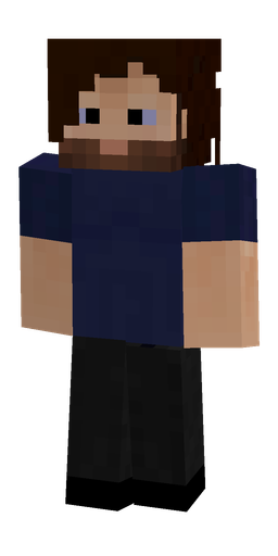 Black skin: body, front render
