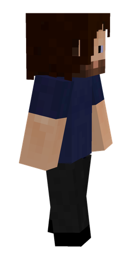 Black skin: body, right side render