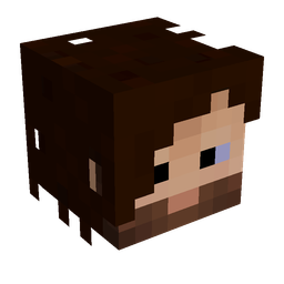 Black skin: head render