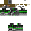 Black skin: raw texture render