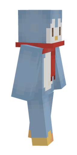 Blue skin: body, right side render