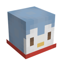 Blue skin: head render