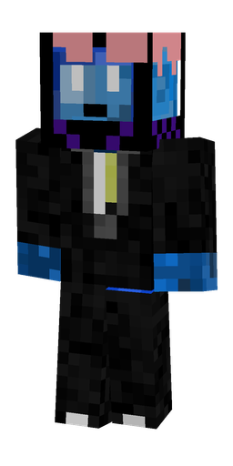 Black skin: body, front render