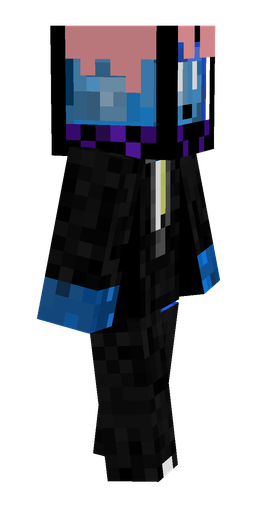 Black skin: body, right side render