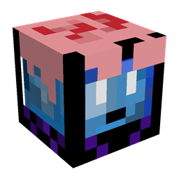 Black skin: head render