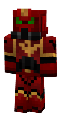 Black skin: body, front render