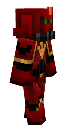 Black skin: body, right side render