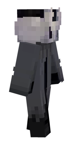 Black skin: body, right side render