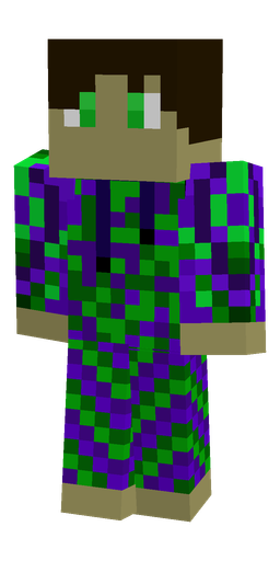 Black skin: body, front render