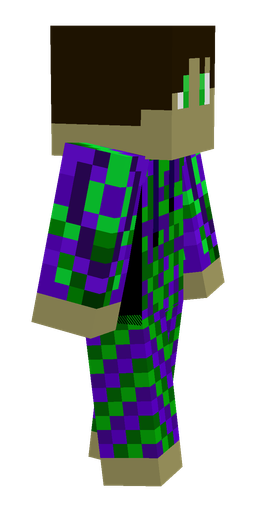 Black skin: body, right side render