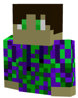 Black skin: bust render