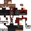 Black skin: raw texture render